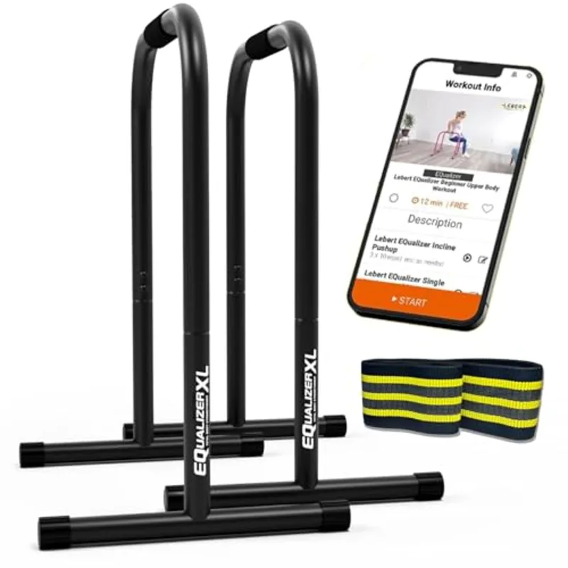 Parallel Load Axes — Lebert Fitness Equalizer Bars