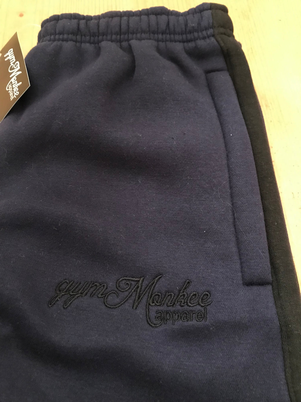 Gym Monkee - Navy Joggers Zipped Pockets