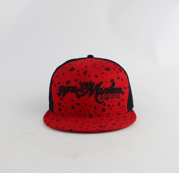 Gym Monkee - Red Speckle Snapback