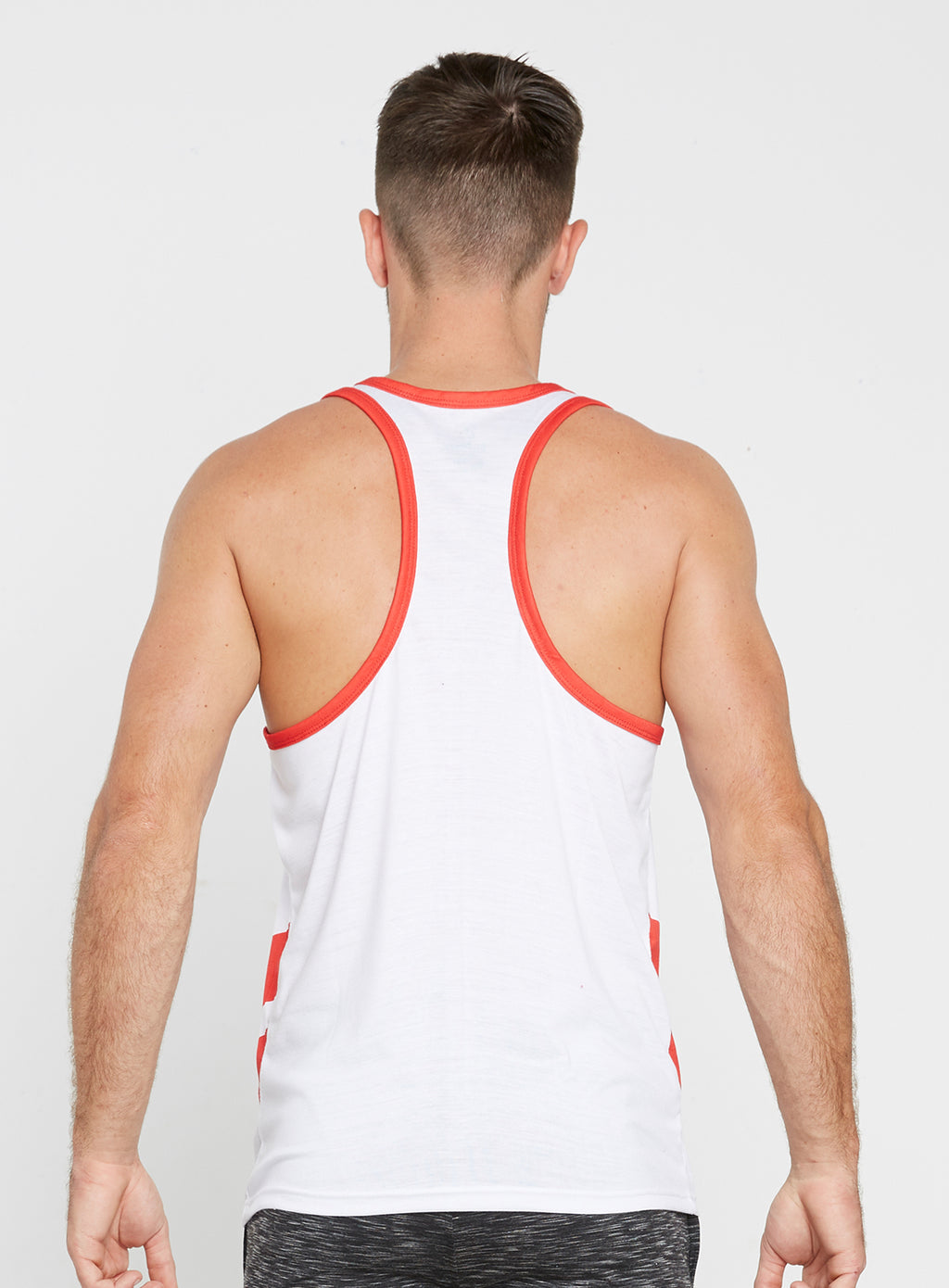 Gym Monkee - Red Sublimated Vest REAR