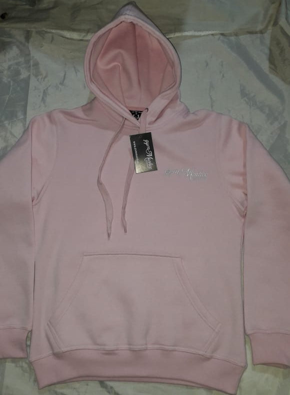 Gym Monkee - Pink Bold Hoodie FRONT